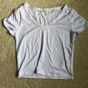 Very soft Black and White cropped tees